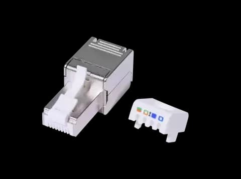Plug RJ45 Cat6A Aginode LANmark N490.001S APAC